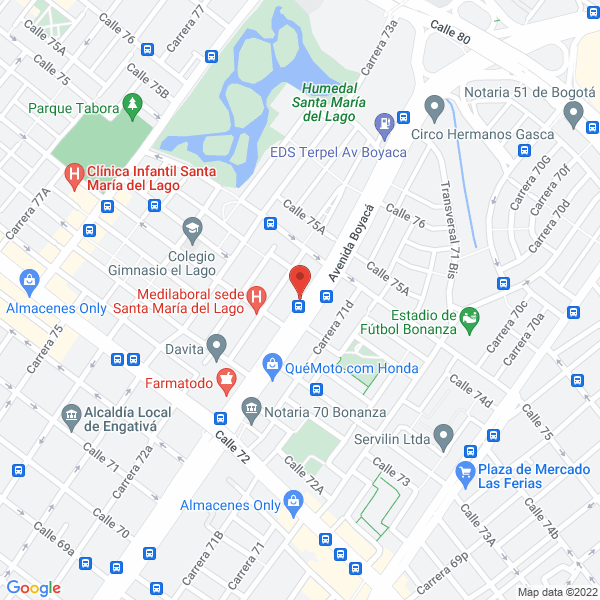 Mapa de Motosangil Colombia S.A.S.