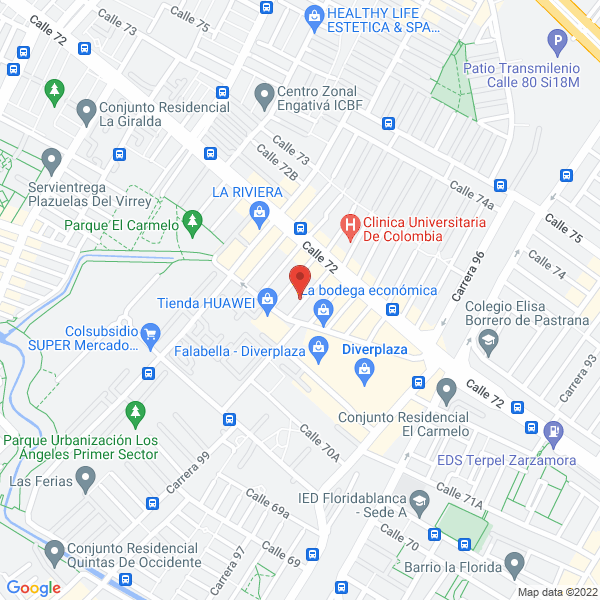 Mapa de Office Supply Corporation Osc S.A.S.