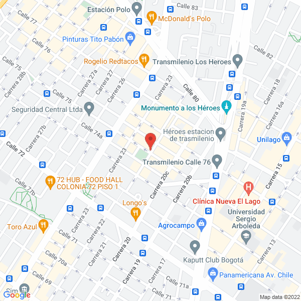 Mapa de Ofymat Ltda.