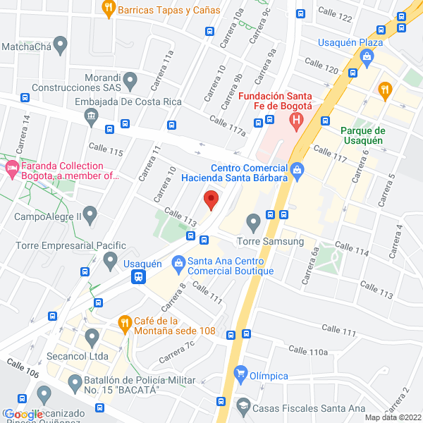 Mapa de Ogitek S.A.S.