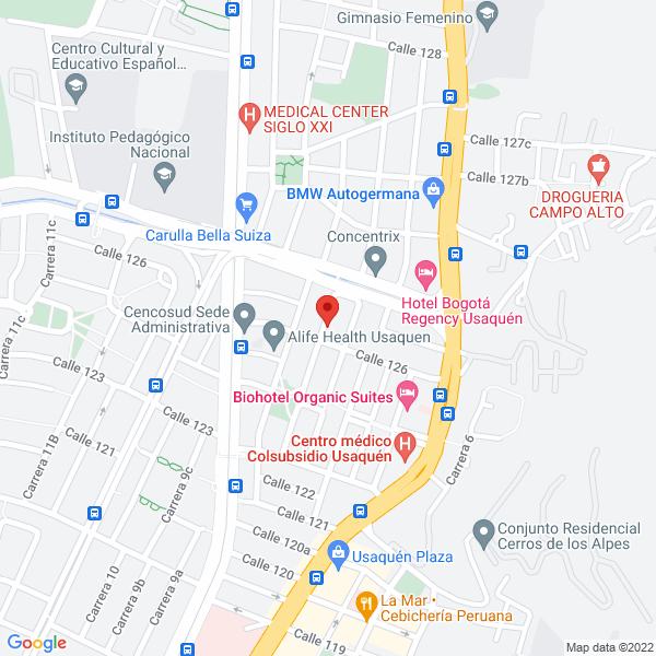 Mapa de Ohas Grupo Estetico Dental S.A.S.