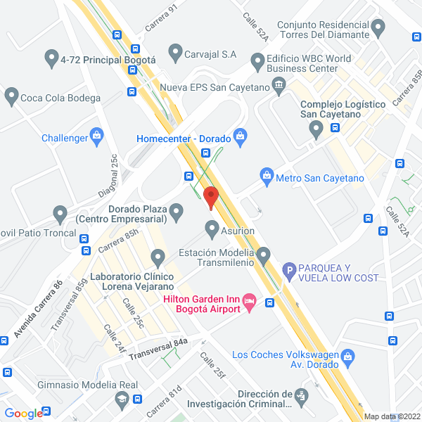 Mapa de Ortave Construcciones Ltda.