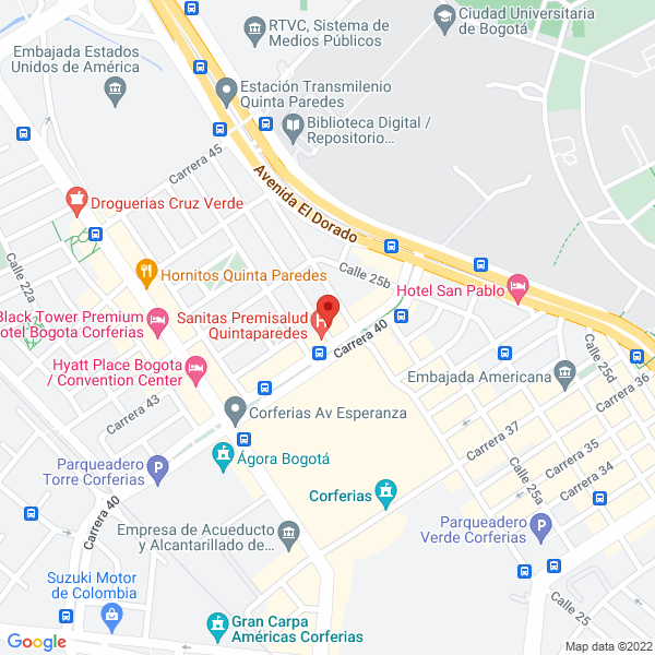 Mapa de Outsoursing De Servicios Ltda.