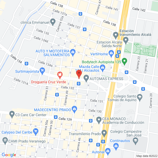 Mapa de Ouzia S.A.S.