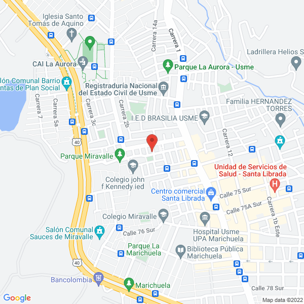 Mapa de Pardo Producciones S.A.S.