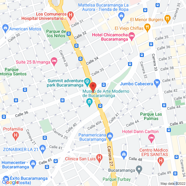 Map of Parque Inmobiliario Gómez Borrero Y Cía. S. En C.
