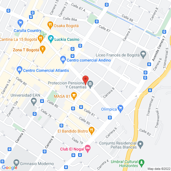 Mapa de Paul Ferrer E.U.