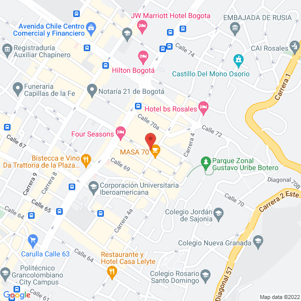 Mapa de Pecu Ltda.