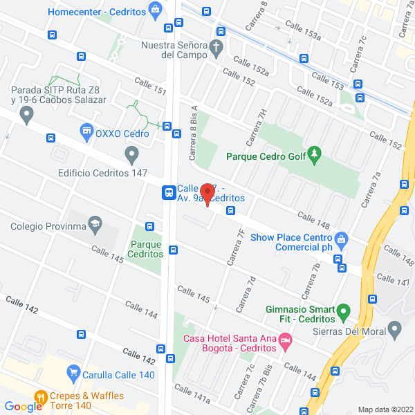 Mapa de Promocion Educación Y Prevención En Salud S.A.S.
