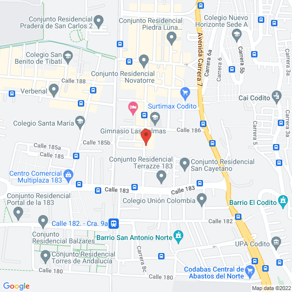 Mapa de Quality Office & Service S.A.S.