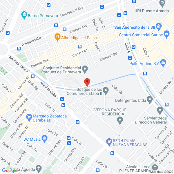 Mapa de Qualitypharma S.A.S.