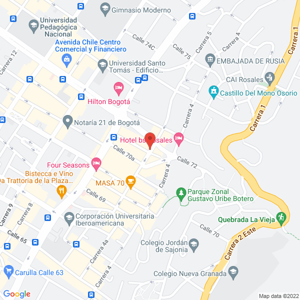 Mapa de Quantitas S.A.S.
