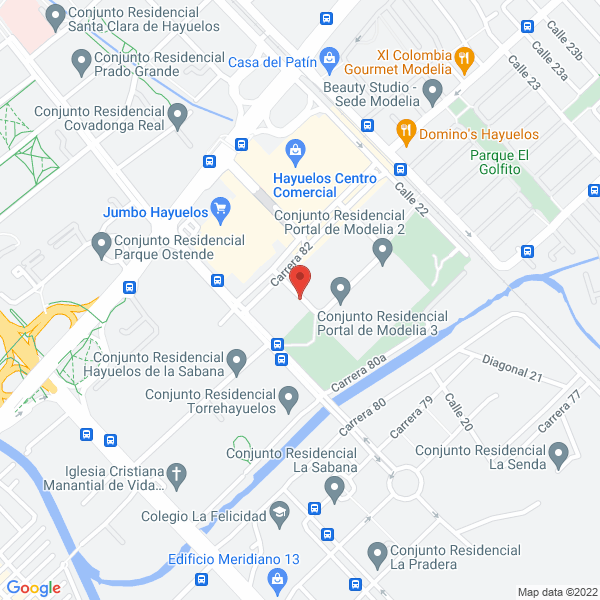 Mapa de Quasar Asesores & Consultores Legales E Inmobiliarios E.U.