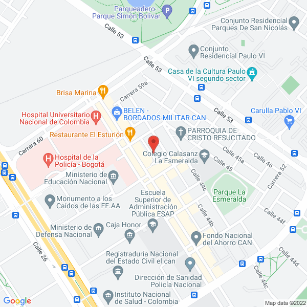 Mapa de Quest Solutions S.A.S.