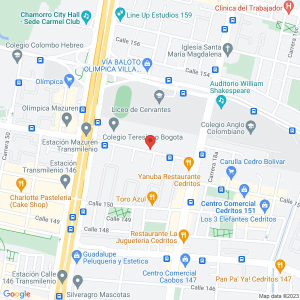 Mapa de R Y H Servicios Ltda.