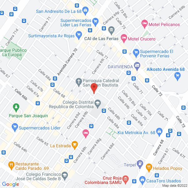 Mapa de R&M Trabajo Seguro S.A.S.