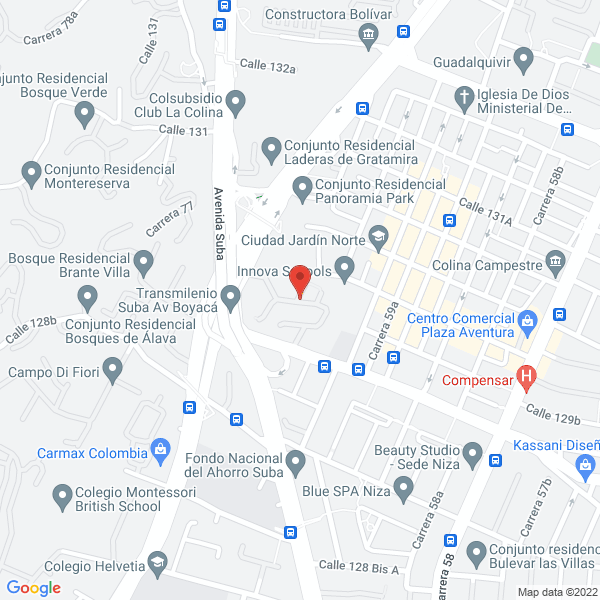 Mapa de Universoftware S.A.S.
