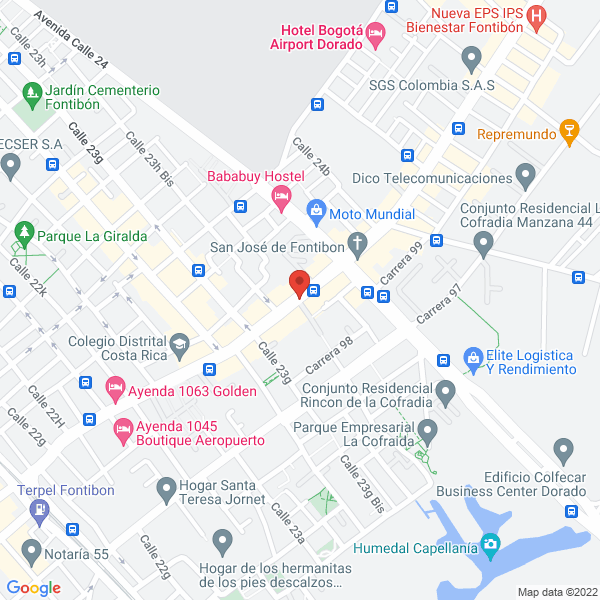 Mapa de Zona Producciones S.A.S.