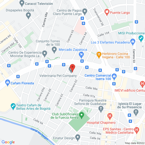 Mapa de Zynergy Group S.A.S. Servicios Integrados De Outsourcing Global