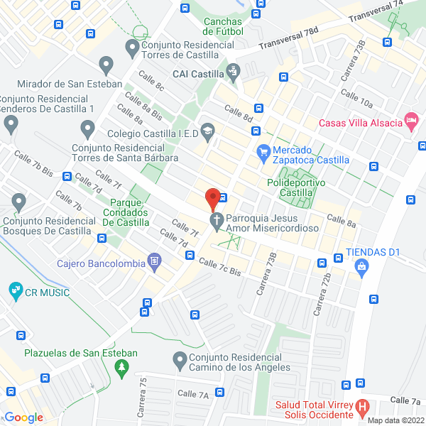 Mapa de Salsa Latina Professional Dance