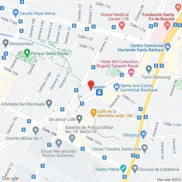 Mapa de Moduart S.A.