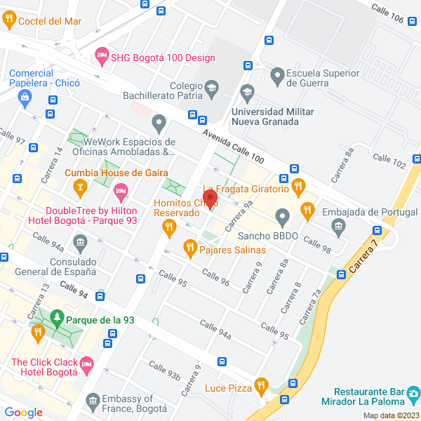 Mapa de Fundeco Ingeniería S.A.S.