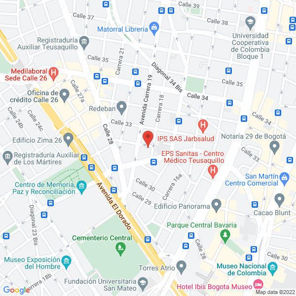 Mapa de Pc Redes Y Comunicaciones S.A.