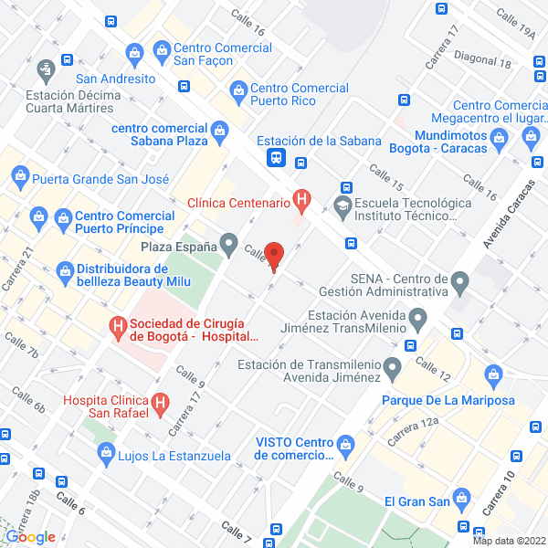 Mapa de Soloplast S.A.S.