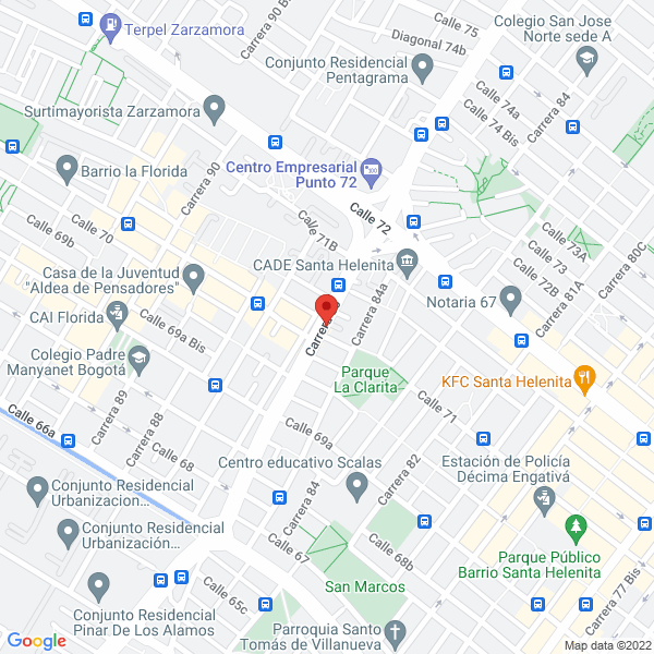 Mapa de Pintuacabados Multicolor