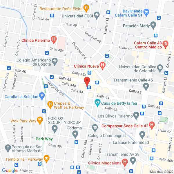 Mapa de Pastillaje El Rosal