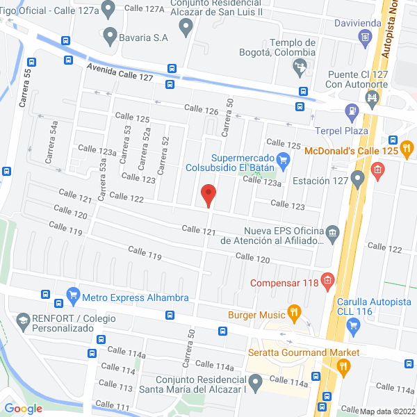 Mapa de Ferredepósito El Batan