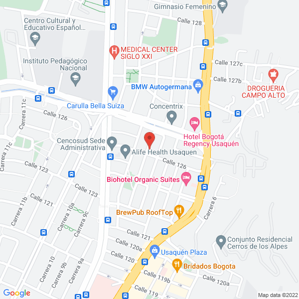 Mapa de Kemia S.A.S.