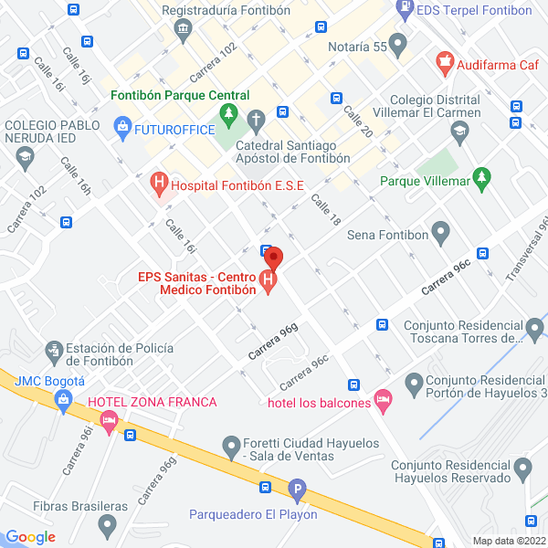 Mapa de Repuestos La 94 Ltda.