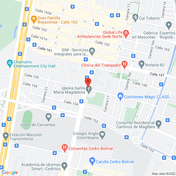 Mapa de Viajes Luxor Ltda.