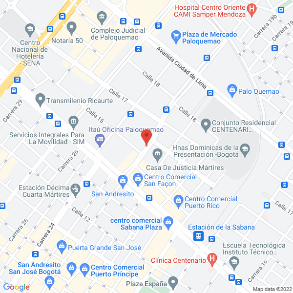 Mapa de Sb Suministros Ltda