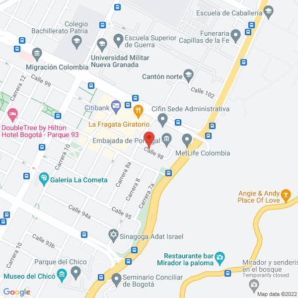 Mapa de Arpro Arquitectos Ingenieros S.A.