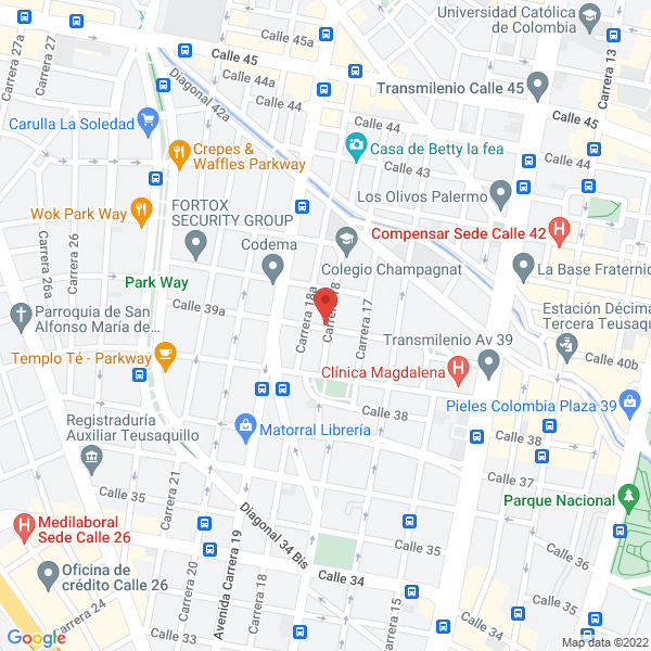 Mapa de Asesorías Pato S.A.S.