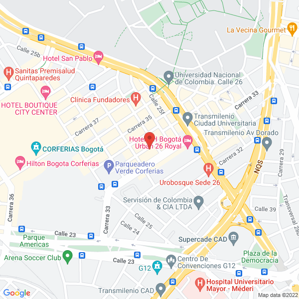 Mapa de Assets Bank Benveniste Londoño S.A.