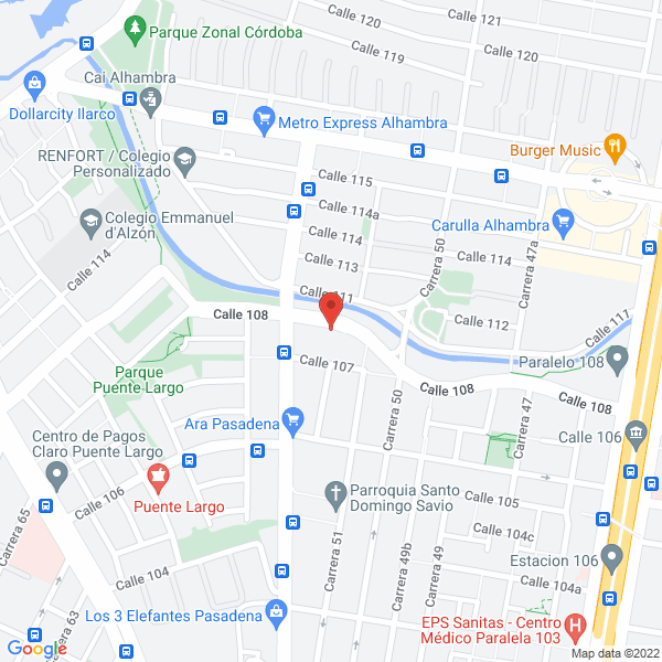 Mapa de Biotecnik S.A.S.