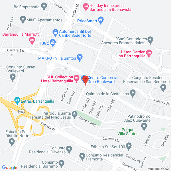 Map of Blackmans Trading Corp.
