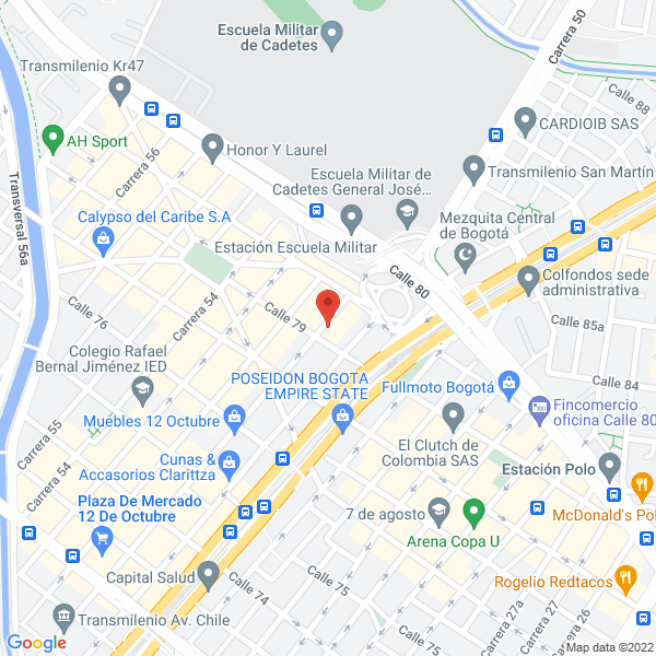 Mapa de Compañía Palmicultora Del Llano S.A.