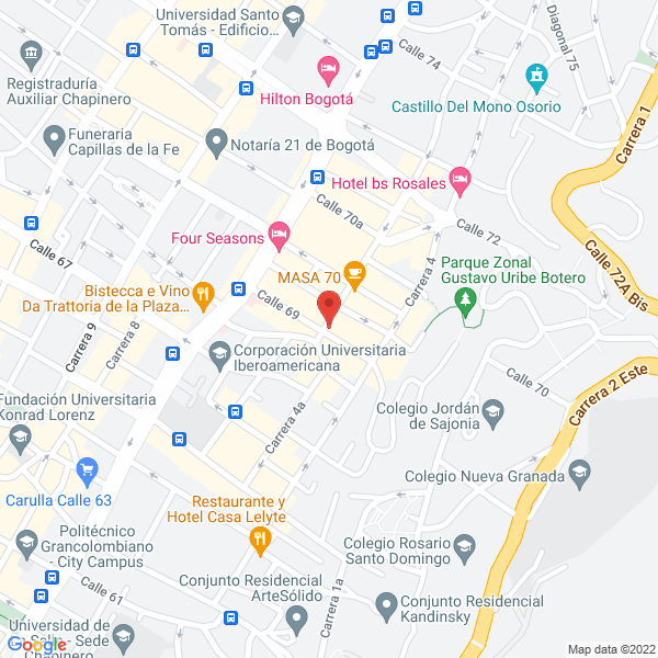 Mapa de Compañías Productoras De Concreto S.A.S.