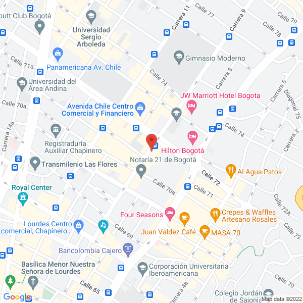 Mapa de Conciviltec Ltda.