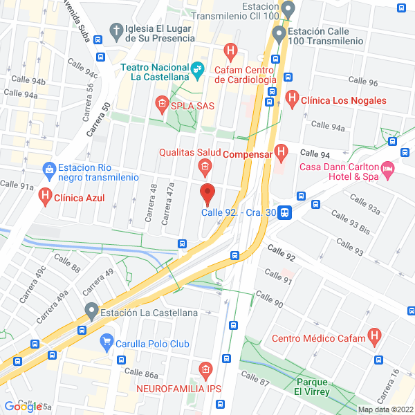 Mapa de Condival S.A.S.
