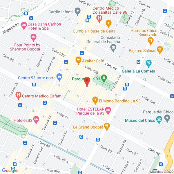 Mapa de Condominio El Carretón S.A.