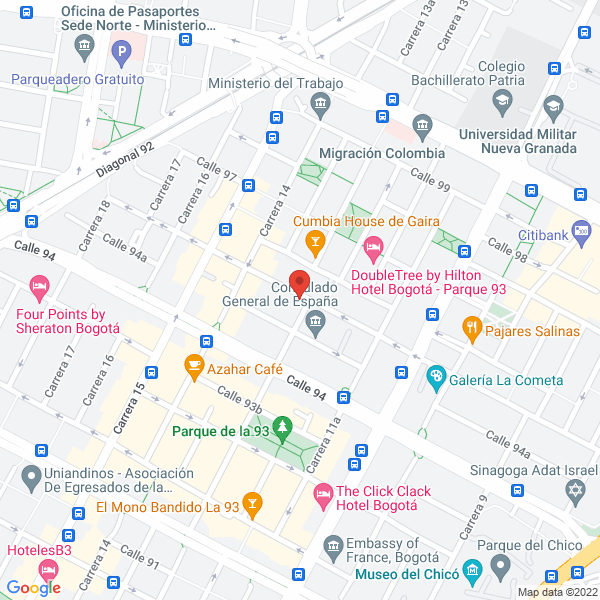 Mapa de Construcciones E Inversiones Construcol S.A.S.