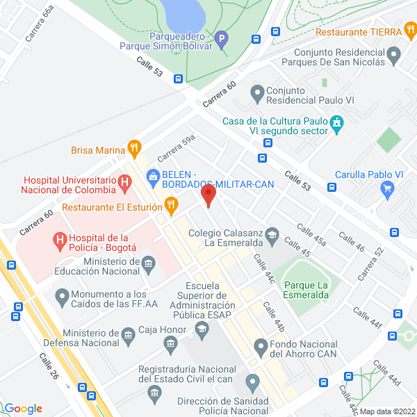 Mapa de Constructora S & L S.A.S.