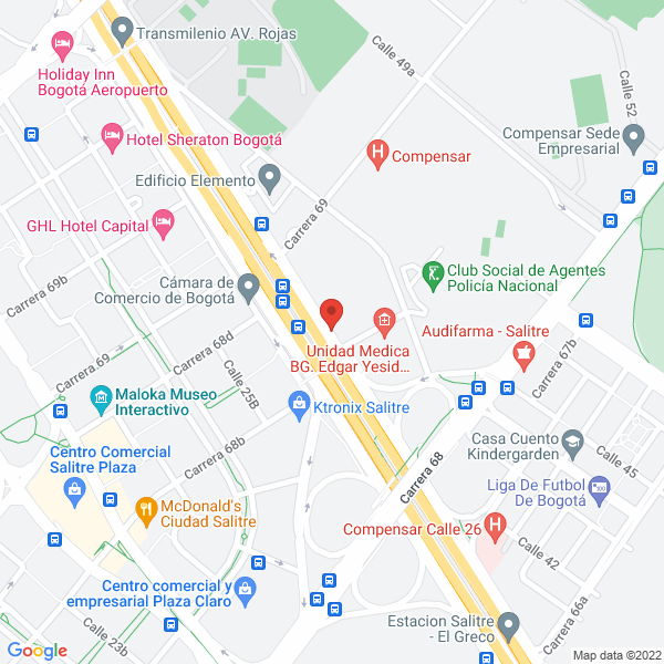 Mapa de Constructora San Cayetano S.A.S.