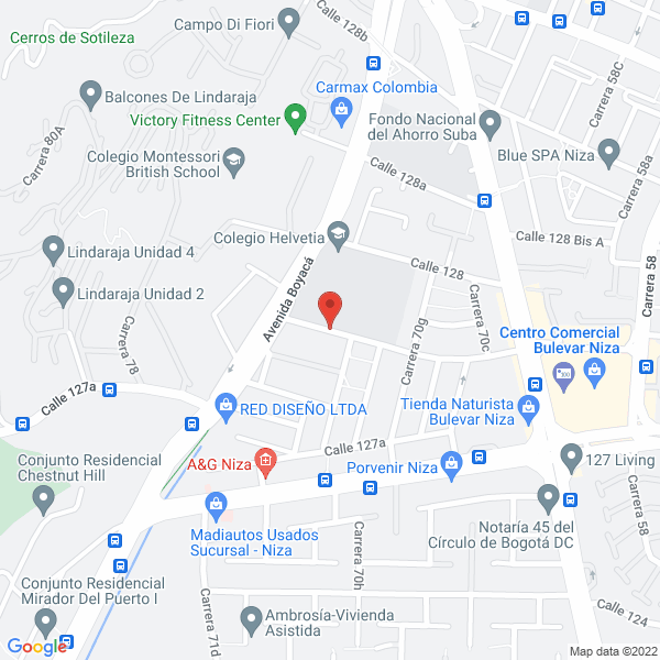 Mapa de Constructora Senderos De Canelón S.A.S.