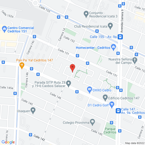 Mapa de Constructora Totem Ltda.
